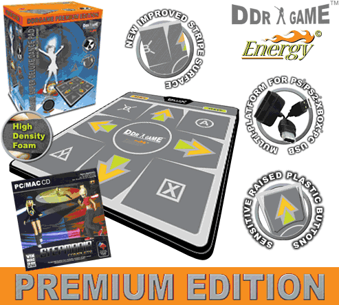 DanceDanceRevolution Original Bundle for Playstation 3 (Game + Dance Pad)