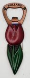 Bottle Opener with Tulip Design