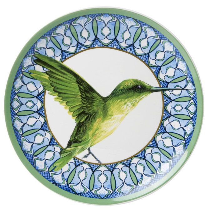 Delft Hummingbird 8&quot; Plate