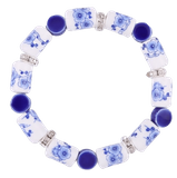 Delft Bracelet with Blue Accents