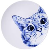 Delft Cat 12" Plate