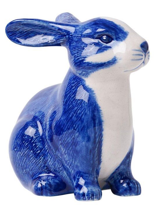 Delft Sitting Rabbit