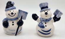 DeWit Handpainted Assorted Small Comic Snowmen