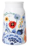 Delft Milk Churn Vase - 8"H