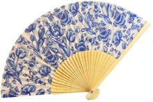 Hand Fan with Tulip Design