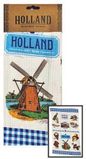 Holland Kitchen Towel with Windmill Design