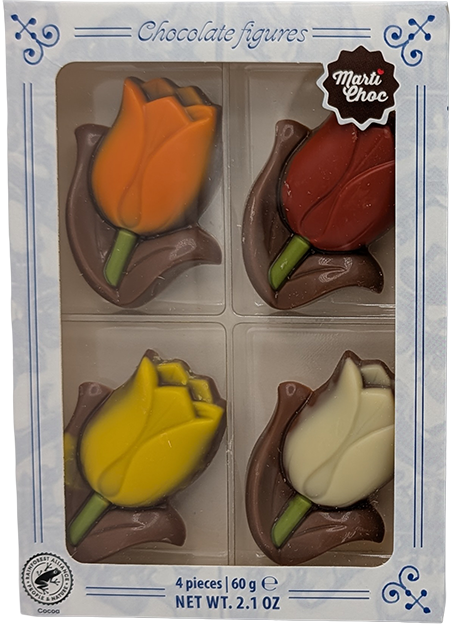 Martinez Milk Chocolate Tulips