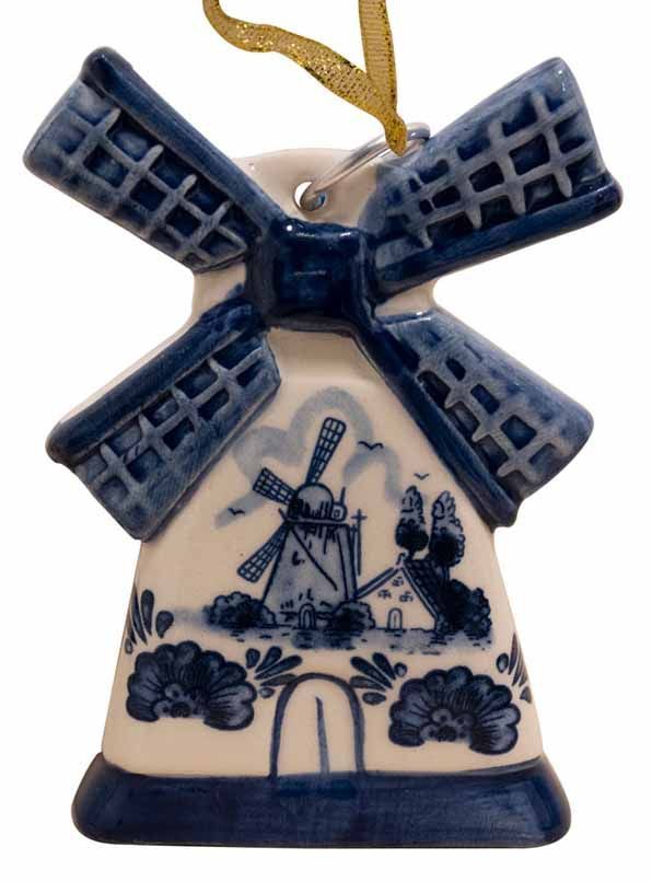 Delft Flat Windmill Ornament