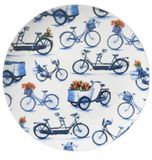 Dutch Bicycles in blue with Tulip Bouquets
