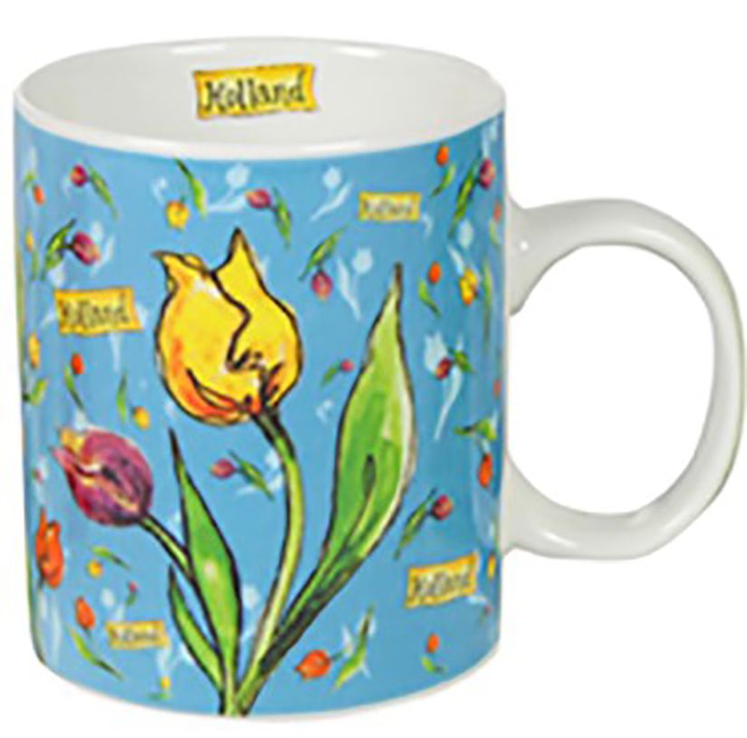Tulip Design Coffee Mug