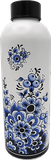 Metal Water Bottle - Floral Design