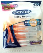 Dentek Easy Brush Interdental Cleaners,10 count-Free Shipping