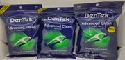 Dentek Advance Clean-Triple Clean Floss Picks 150 ct three pack-Free shipping
