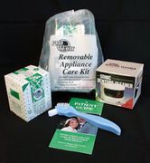 Removable Appliance Care Kit for Dentures, Mouthguards-Free Shipping