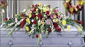 Blanket of Flowers  Casket Spray - Designs East Florist Dallas
