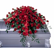 Dearly Departed Casket Spray - Designs East Florist Dallas