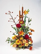 Fall Flower Basket - Designs East Florist Dallas