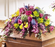 Refreshing Mix  Casket Spray
