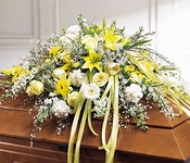 Rest in Peace  Casket Spray