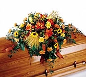 Vibrant Casket Spray