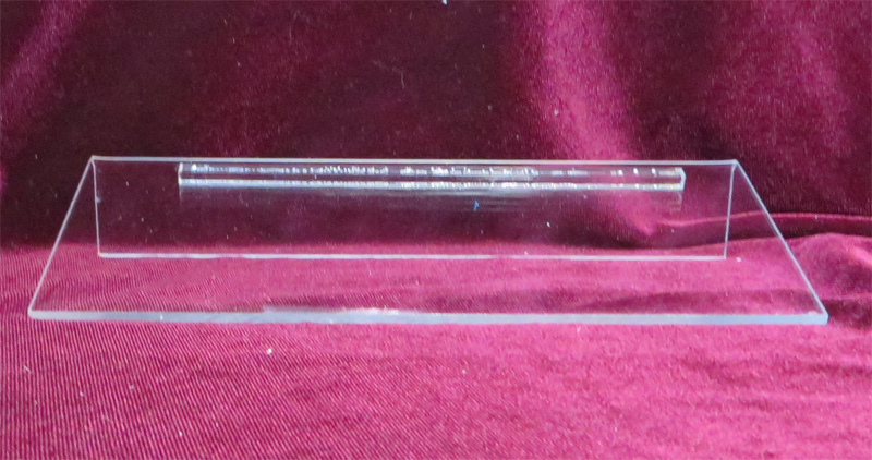 ACRYLIC DISPLAY SIDE-RISERS (PACK OF 10)