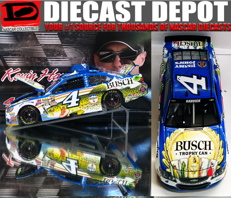 KEVIN HARVICK 2016 BUSCH BEER FISHING 1/24 ACTION