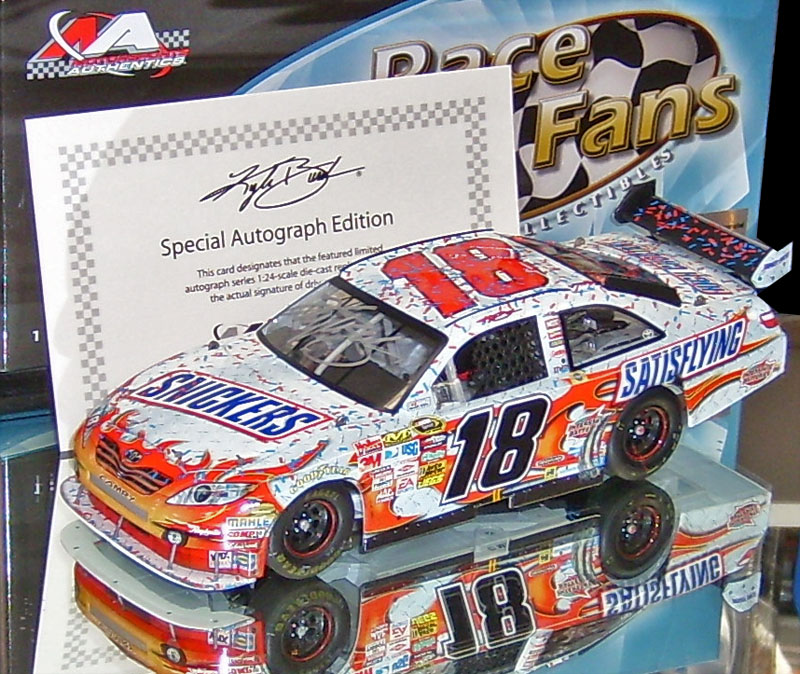 Voiture NASCAR Kyle Busch 2010 – Bristol – Édition Limitée Dédicacée