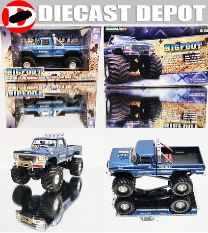 BIGFOOT - THE ORIGINAL MONSTER TRUCK 1974 FORD F-250 1/43 DIECAST