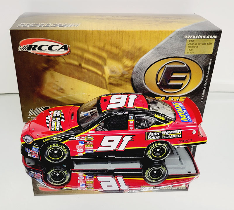 BILL ELLIOTT 2005 AUTO VALUE BUMPER TO BUMPER 1 24 RCCA ELITE