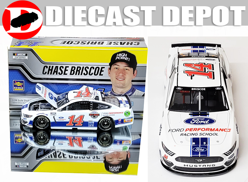 CHASE BRISCOE 2021 FORD PERFORMANCE RACING SCHOOL 1/24 ACTION COLLECTOR