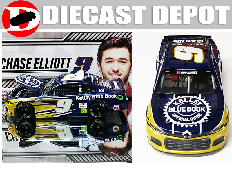 Action Racing Chase Elliott 2026 #9 Kelley Blue Book 1:24 Elite Die-Cast Chevrolet Camaro ZL1 | Place Rosemère