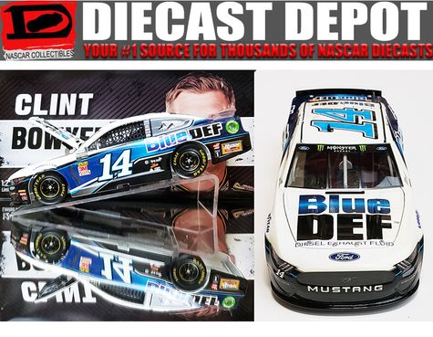 CLINT BOWYER 2019 BLUEDEF 1/24 ACTION COLLECTOR SERIES