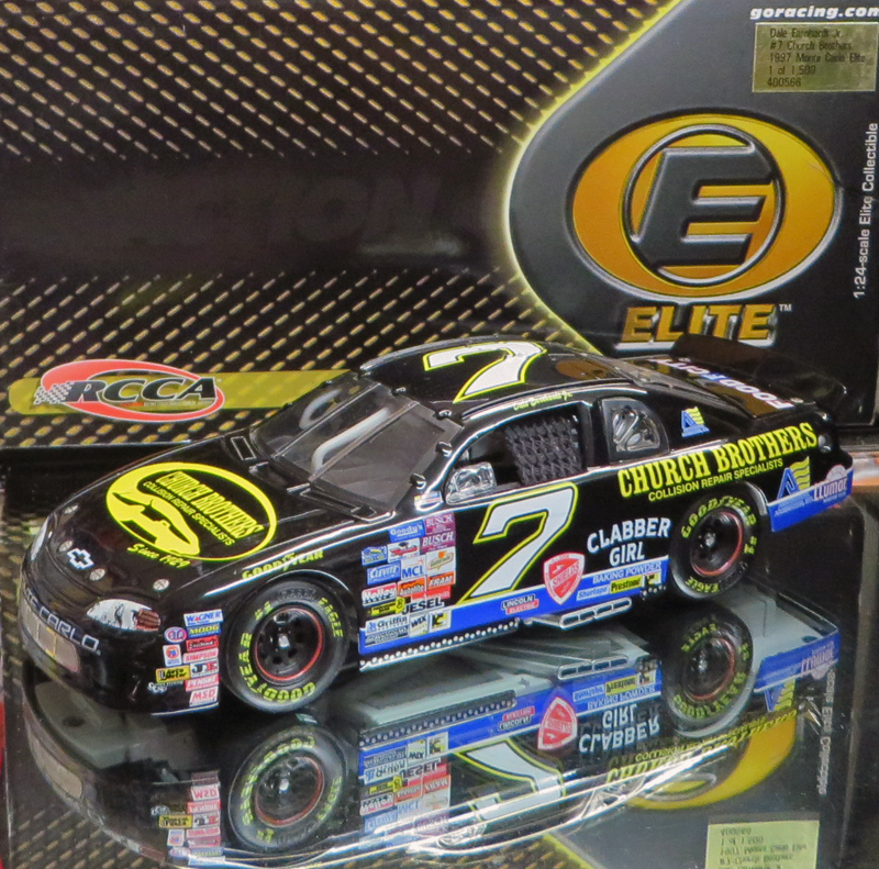 DALE EARNHARDT JR 1997 CHURCH BROTHERS 1/24 RCCA ELITE