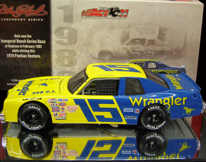 DALE EARNHARDT SR 1979 WRANGLER 15 PONTIAC 1/24 ACTION