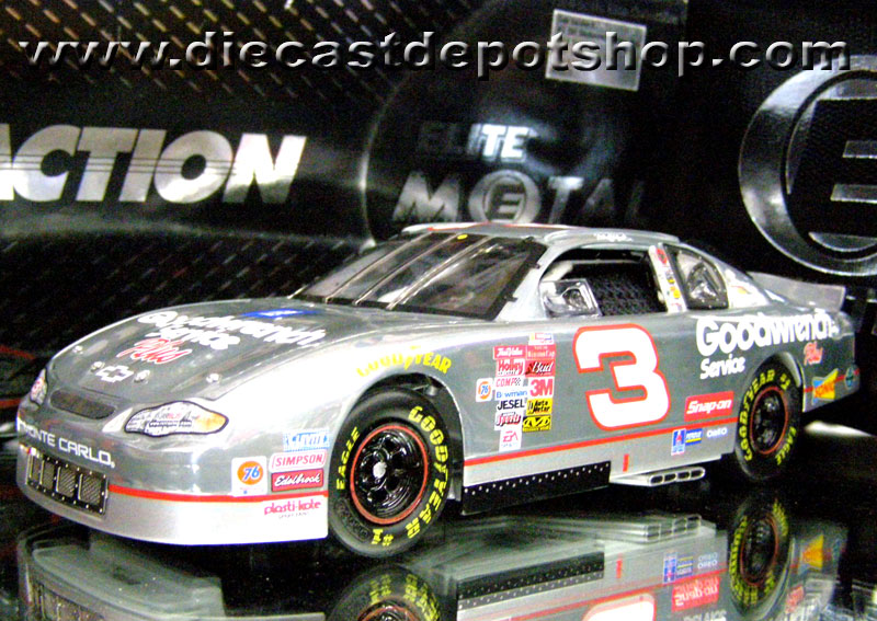 DALE EARNHARDT SR 2001 GOODWRENCH 1 24 RCCA METAL ELITE