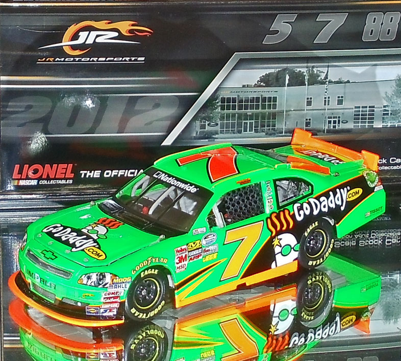 RARE* Danica Patrick #7 Godaddy St Patrick’s Day 2012 ACTION