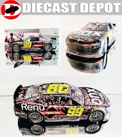 DANIEL SUAREZ  2022 SONOMA FIRST WIN RACED VERSION   #99 ONX HOMES NEXT GEN CAMARO 1/24 ACTION COLLECTOR SERIES DIECAST