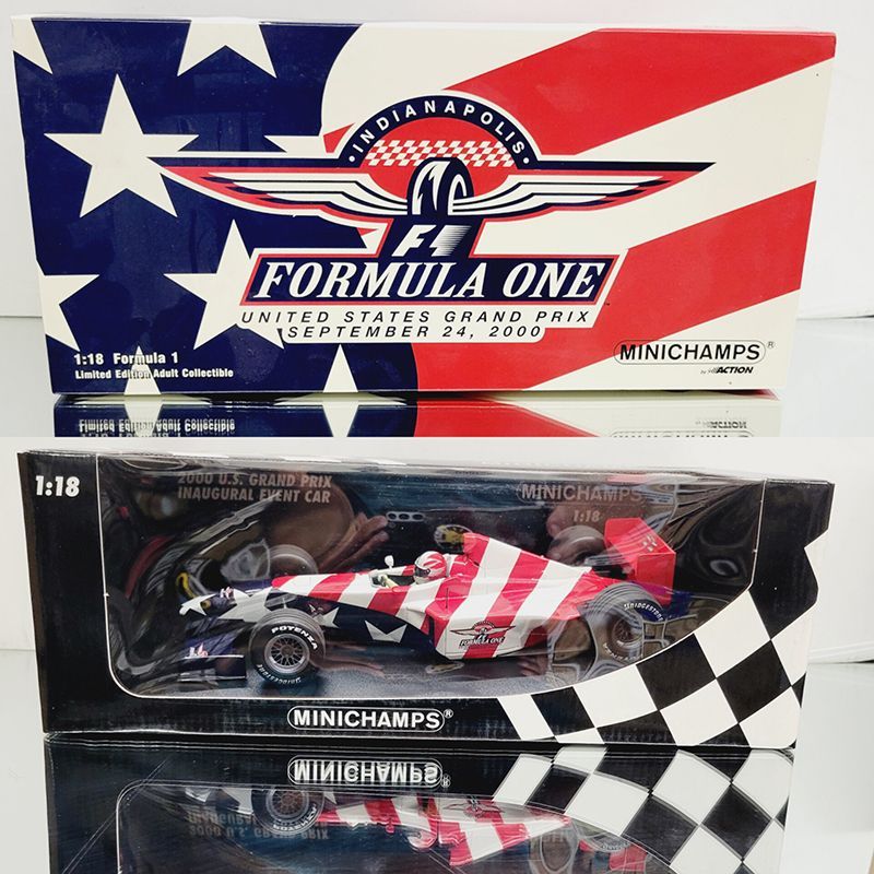 FORMULA ONE 2000 INDIANAPOLIS GRAND PRIX 1/18 ACTION MINICHAMPS DIECAST