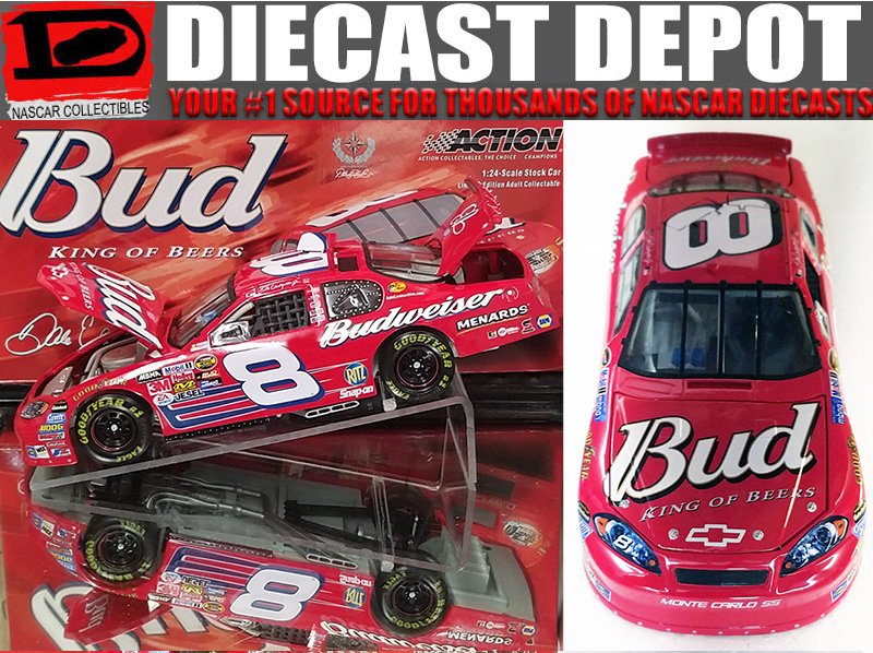 DALE EARNHARDT JR 2005 BUDWEISER 1/24 ACTION | eBay