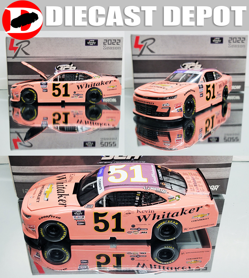 JEREMY CLEMENTS 2022 KEVIN WHITAKER CHEVROLET (DALE EARNHARDT K2 THROWBACK) 51 NASCAR XFINITY