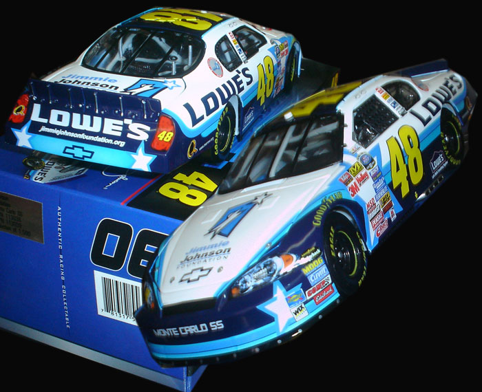 2006 Jimmie Johnson Autographed #48 Lowes Jimmie Johnson