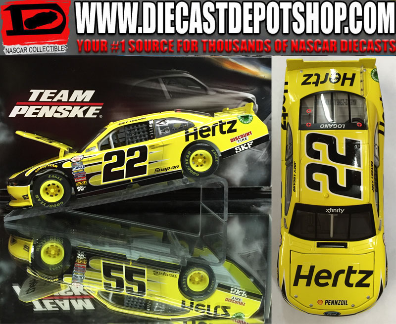 JOEY LOGANO 2015 HERTZ 1/24 ACTION GS