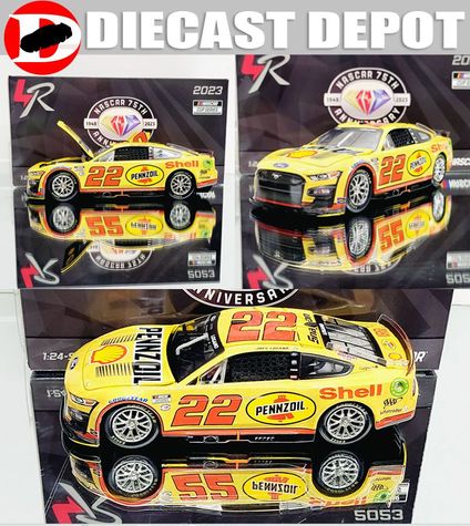 JOEY LOGANO 2023 PENSKE 100 WINS #22 MUSTANG 1/24 ACTION COLLECTOR SERIES  