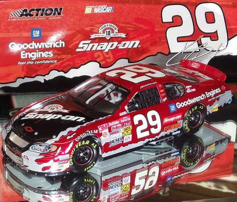 Snap-on スナップオン 1/24 StockCar NASCAR ミニカー Action Nascar #29 Kevin Harvick Snap-On 2002 Chevy Monte Carlo 1