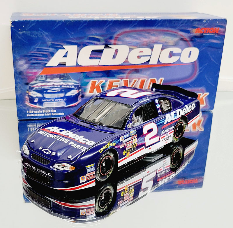 KEVIN HARVICK 2000 AC DELCO BUSCH SERIES 2 CLEAR WINDOW BANK 1 24 RCCA