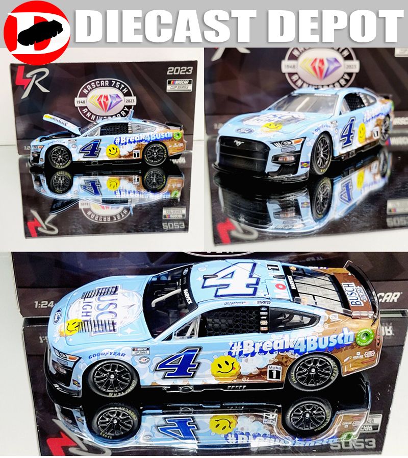 NASCAR Action 1/24 - Kevin Harvick #4 Ford Mustang Unibet 2021 - Édition Limitée