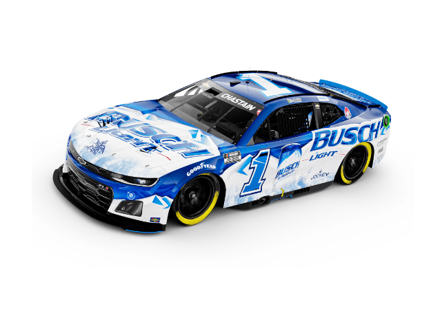 Diecast Ross Chastain 2024 Darlington Throwback 1:64 – Modellino Auto Nascar BL Can - 3