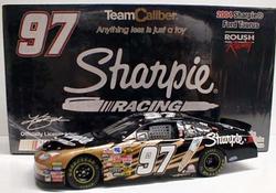 TEAM CALIBER 2004 RICKY RUDD #21 FORD TAURUS RAC RENT-A-CENTER NASCAR 1:24