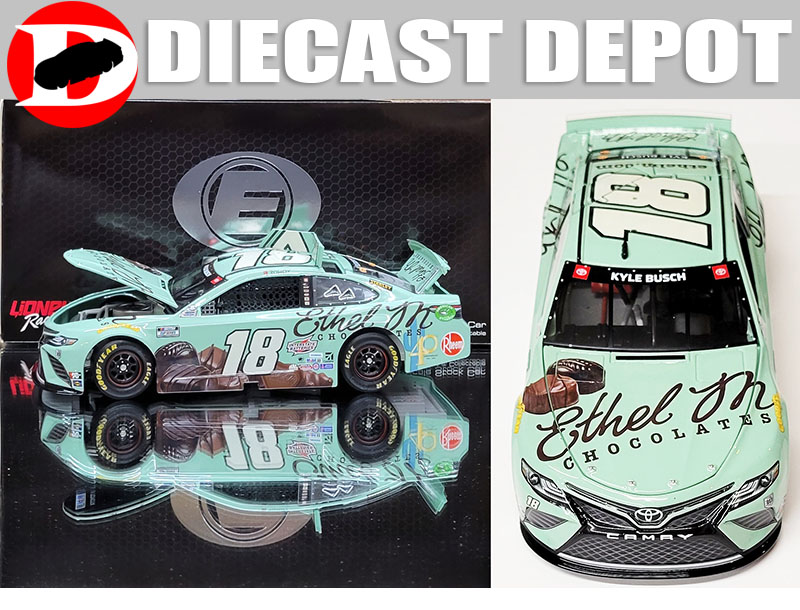 KYLE BUSCH 2021 M&M'S ETHEL M CHOCOLATES 1/24 ELITE SERIES