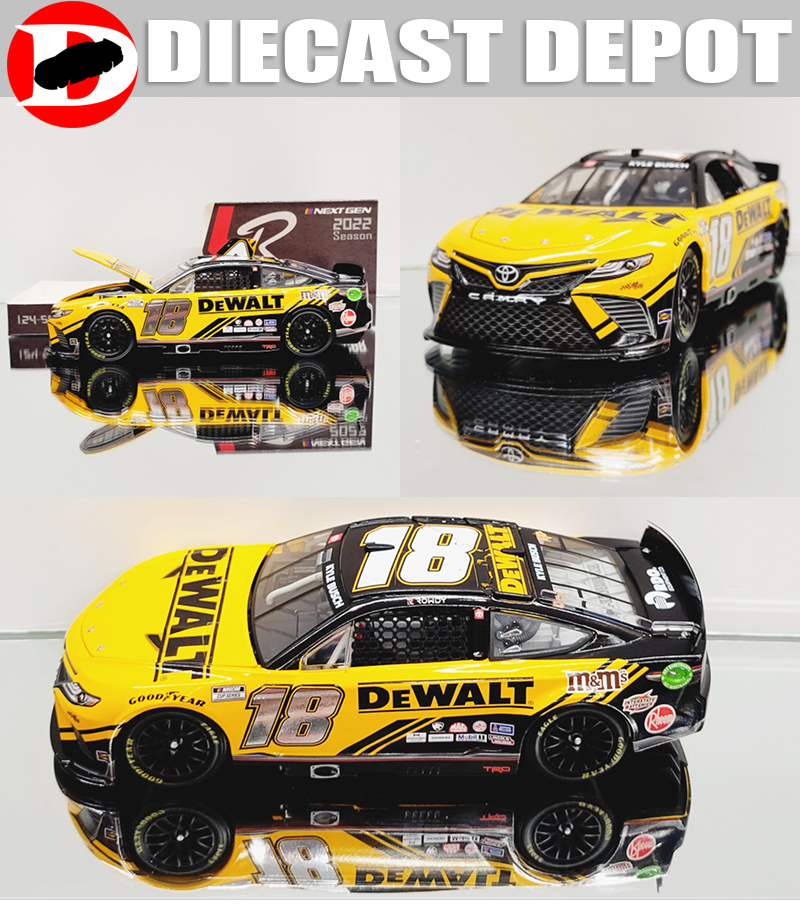 KYLE BUSCH 2022 DEWALT 18 TOYOTA NEXT GEN TOYOTA 1/24 ACTION COLLECTOR